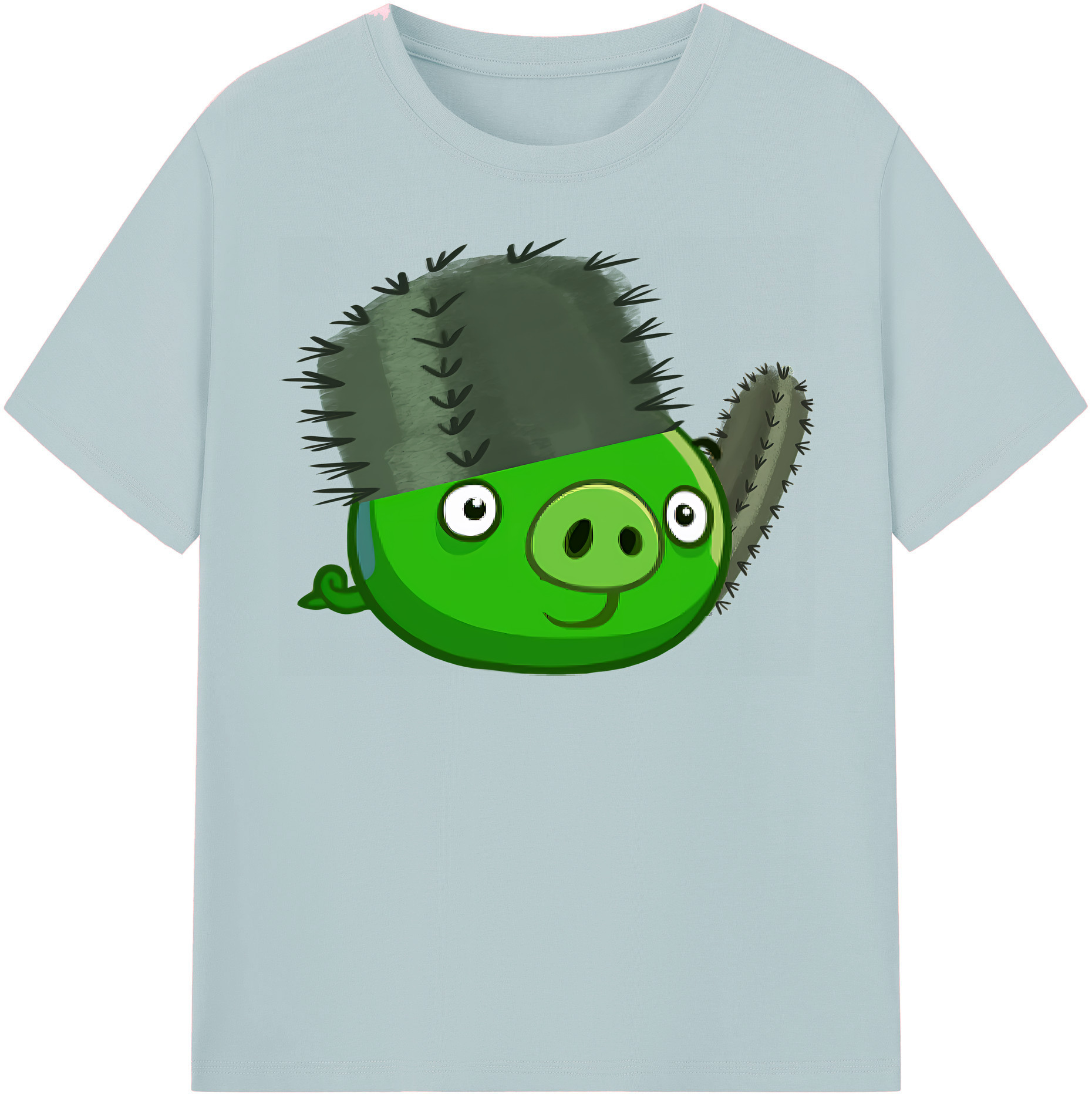 Angry Birds アングリーバード 綿100％半袖Tシャツ（フロントプリント）